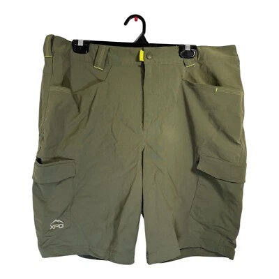 Shorts masculino Cabela's XPG tamanho 38 verde carga UPF 30 náilon pesca caminhadas - Imagem 1 de 4