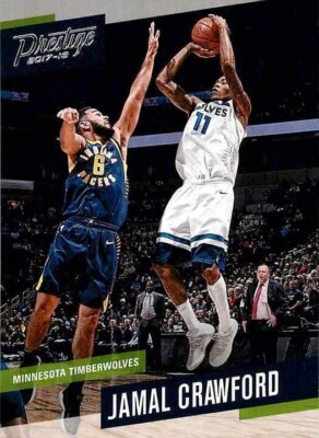 Jamal Crawford 134 2017-18 Panini Prestige - Minnesota Timberwolves - Image 1 of 2