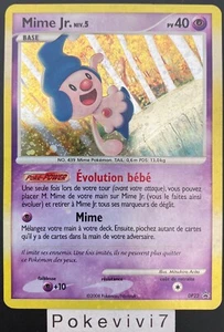 Pokemon Karte MIME JR. DP22 HOLO PROMO Diamant und Perle D&P FR GEBRAUCHT - Bild 1 von 2