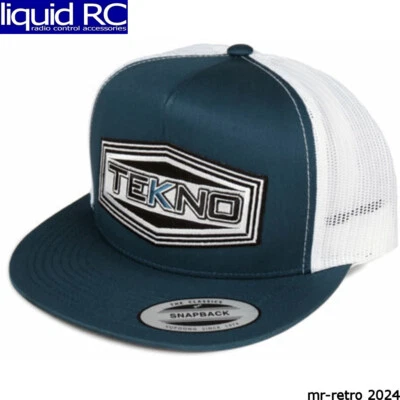 Tekno RC HAT11F Tekno RC Patch Trucker Hat (flat bill mesh back adjustable) - Image 1 of 2