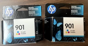 HP 901 dreifarbige Tintenpatrone - NEU - abgelaufen 9/2016 - Bild 1 von 1