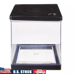 1.5 Gallon Plastic Fish Tank W/ Internal Filter & LED Light Easy Setup New - Bild 1 von 8