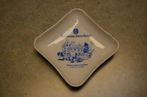 VINTAGE TRUSTHOUSE FORTE HOTELS GLENBORRODALE CASTLE HOTEL SCOTLAND ASH TRAY - Picture 1 of 11