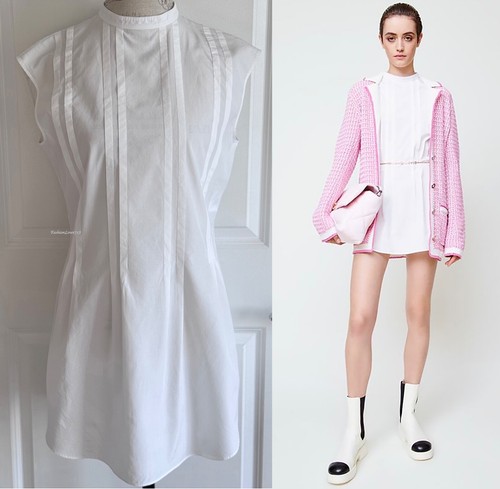 20P CHANEL MINI ABITO BIANCO POLIN 38