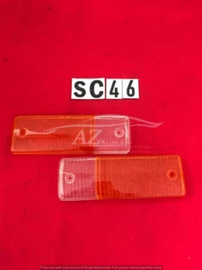 Transparenter Kunststoff Frontscheinwerfer Paar sehr hohe Lancia Beta 20000 - Bild 1 von 1