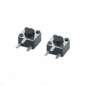 Mini bouton poussoir interrupteur CI de 4.5x4.5x5 droit mm neufs. Lot au choix. - Picture 1 of 11