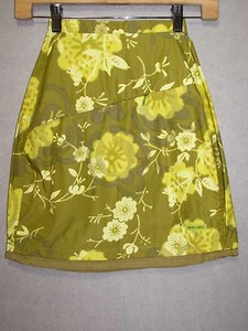 KENZO JUNGLE Green Cotton Blend Floral Printed Girls Skirt SZ 3 NEW - Picture 1 of 6