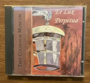 Seltene Et Lux Perpetua Taft Schule Collegium Musicum Musik CD Watertown CT B2 - Bild 1 von 6