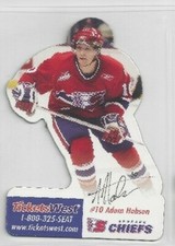2006-07 Spokane Chiefs (WHL) Adam Hobson player magnet 