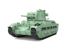 SSMODEL 1/100 15mm Flames of War British Infantry Tank Mk IIA Matilda III(A12)