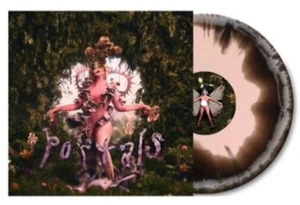 Melanie Martinez Portal Australian Tour Baby Pink & Black Swirl Vinyl In Hand - Picture 1 of 1