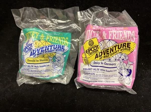 Vintage McDonalds Epcot Adventure Mickey & Friends Donald & Daisy Happy Meal Toy - Picture 1 of 6