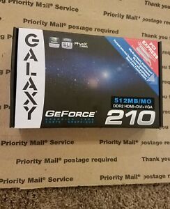 galaxy geforce 210  512mb. DDR2