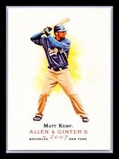 Matt Kemp  2007 Topps Allen & Ginter   #47