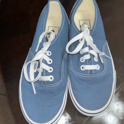 Vans Off The Wall Sneakers Classiche Unisex Tela Blu Uomo 6 Donna 7 5