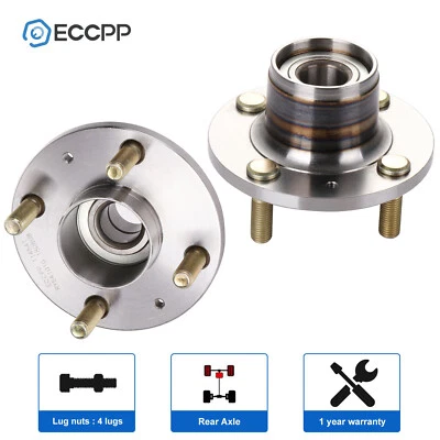 Cojinetes de cubo de rueda traseros de 2 piezas tracción delantera para Chevrolet Aveo Aveo5 Pontiac G3 Wave sin ABS Foto 1 de 4