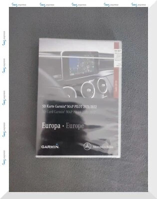 Erstinstallation SD Karte Mercedes Garmin Map Pilot NTG5 STAR1 EUROPA 2021/2022 - Bild 1 von 2