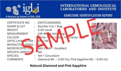 Anillo de compromiso de diamantes y rubíes naturales de corte ovalado de 3,10 quilates de oro amarillo de 14 quilates talla 8 Foto 1 de 3