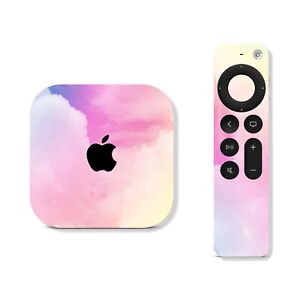 Sky & Clouds Pastel Skin for Apple Tv & Remote Protective Wrap Vinyl Cover Decal
