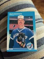 MARK EICHHORN 1987 FLEER GLOSSY #224 FREE SHIPPING