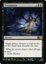 MONOMANIA M12 Magic 2012 MTG Black Sorcery RARE