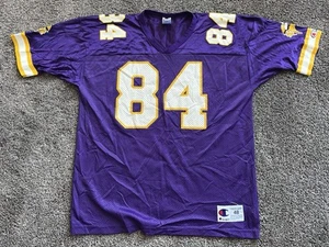 Vintage Champion 90s Minnesota Vikings Randy Moss Football Jersey Men's XL 48 - Picture 1 of 11