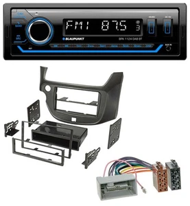 Blaupunkt Bluetooth USB DAB MP3 Autoradio für Honda Jazz (ab 2009) dunkelgrau - Bild 1 von 8