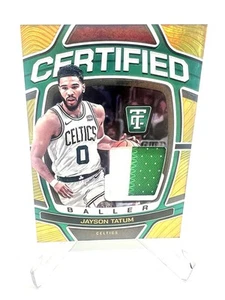24/25 Totally Certified Jayson Tatum Certified Baller Game Worn Gold 10/10 (1/1) - Bild 1 von 11
