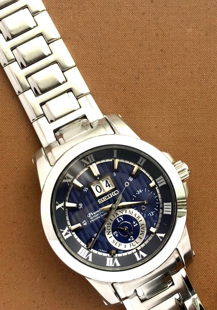 Seiko premier kinetic perpetual | eBay