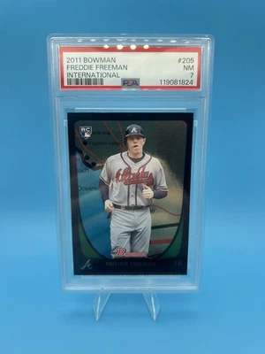 Freddie Freeman #205 International (RC) - 2011 Bowman - Low Pop Foto 1 de 3