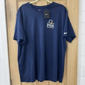 2025 PGA CHAMPIONSHIP-Golf Tournament Quail Hollow Dri-Fit NIKE Maglietta L - Foto 1 di 8