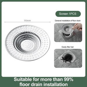 Drain Cover Anti-Clogging Design Easy To Install Smooth Water Flow For Kitchen - Picture 1 of 12