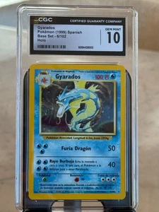 Pokemon 1999 Gyarados Spanish Base Set - 6/102 Gem Mint 10 - Picture 1 of 2