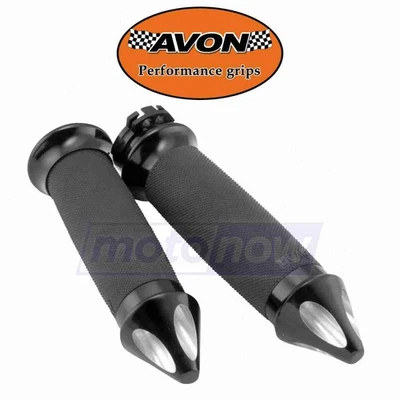 Avon Grips Custom Contour Spike Grips for 2001-2006 Harley Davidson FLSTFI rn Foto 1 de 4