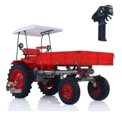1/10 RC Farm Tractor Car T16 4×2 Transport Vehicle Motor 2Speed Gearbox Radio - Image 1 of 4
