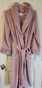 Carole Hochman Women Plush Robe Lavender Size Medium New - Picture 1 of 4