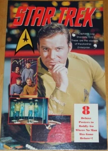 Star Trek The Original Series Giant Poster Book 1992 Hawk Books NEW UNREAD - Picture 1 of 2