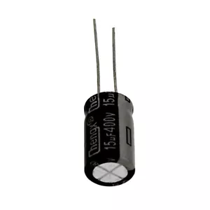 2pcs 400V Nuovi Condensatori Elettrolitici 2.2uF 3.3uF 4.7uF 6.8uF 10uF 15uF 105C - Foto 1 di 7
