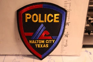police patch   HALTOM CITY POLICE TEXAS - Picture 1 of 1