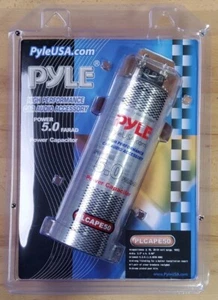 Pyle 5.0 Farad Digital Power Capacitor - High-Performance Car Audio Accessory - Picture 1 of 3