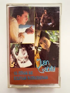 Juan Gabriel 15 Anos De Exitos Rancheros Cassette Tape NM Ariola 3208-R-RL - Picture 1 of 6