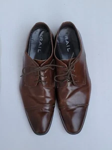 Zapatos de vestir The Rail Lether marrón para hombre talla 45/10,5 - Imagen 1 de 8