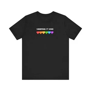 Rainbow Pride Unisex LGBTQIA2S+ Graphic Tee Small-3X - Picture 1 of 11