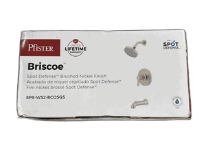 Pfister Briscoe 1-Handle 1-Spray Tub & Shower Faucet 1.75 GPM in Stainless Steel - Picture 1 of 1