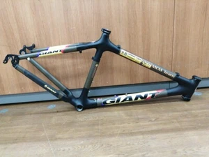GIANT MCM TEAM MTB Frame Set Carbon Top Tube 560mm,Seat Tube 445mm F/S From JP - Picture 1 of 17