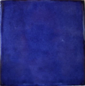 3 x 3 16 piezas azulejos de arcilla mexicana azul cobalto hechos a mano salpicadero Talavera - Imagen 1 de 1
