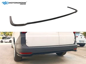 REAR SPLITTER FOR VOLKSWAGEN CADDY MAXI MK5 (2021-) ABS GLOSS BLACK - Picture 1 of 5