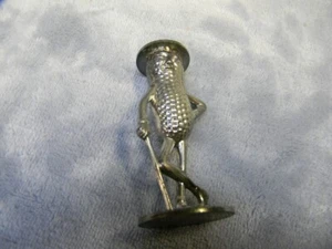 VINTAGE 1960'S MR. PEANUT PLANTERS 3-3/8 INCH SLIVER PLASTIC SALT/PEPPER SHAKER - Picture 1 of 5