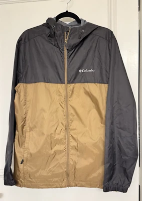 CHAQUETA CORTAVIENTOS CON CAPUCHA COLUMBIA PARA HOMBRE TALLA M - MULTICOLOR NUEVA Foto 1 de 4