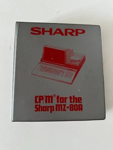 Vintage Computing - books - SHARP CP/M for the Sharp MZ-80A / User Guide + disk - Picture 1 of 5